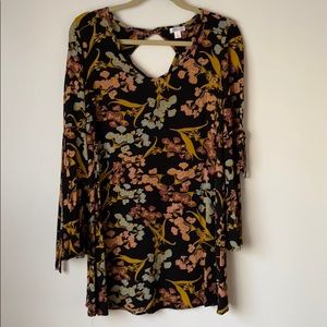 Xhilaration long sleeve floral dress from Target